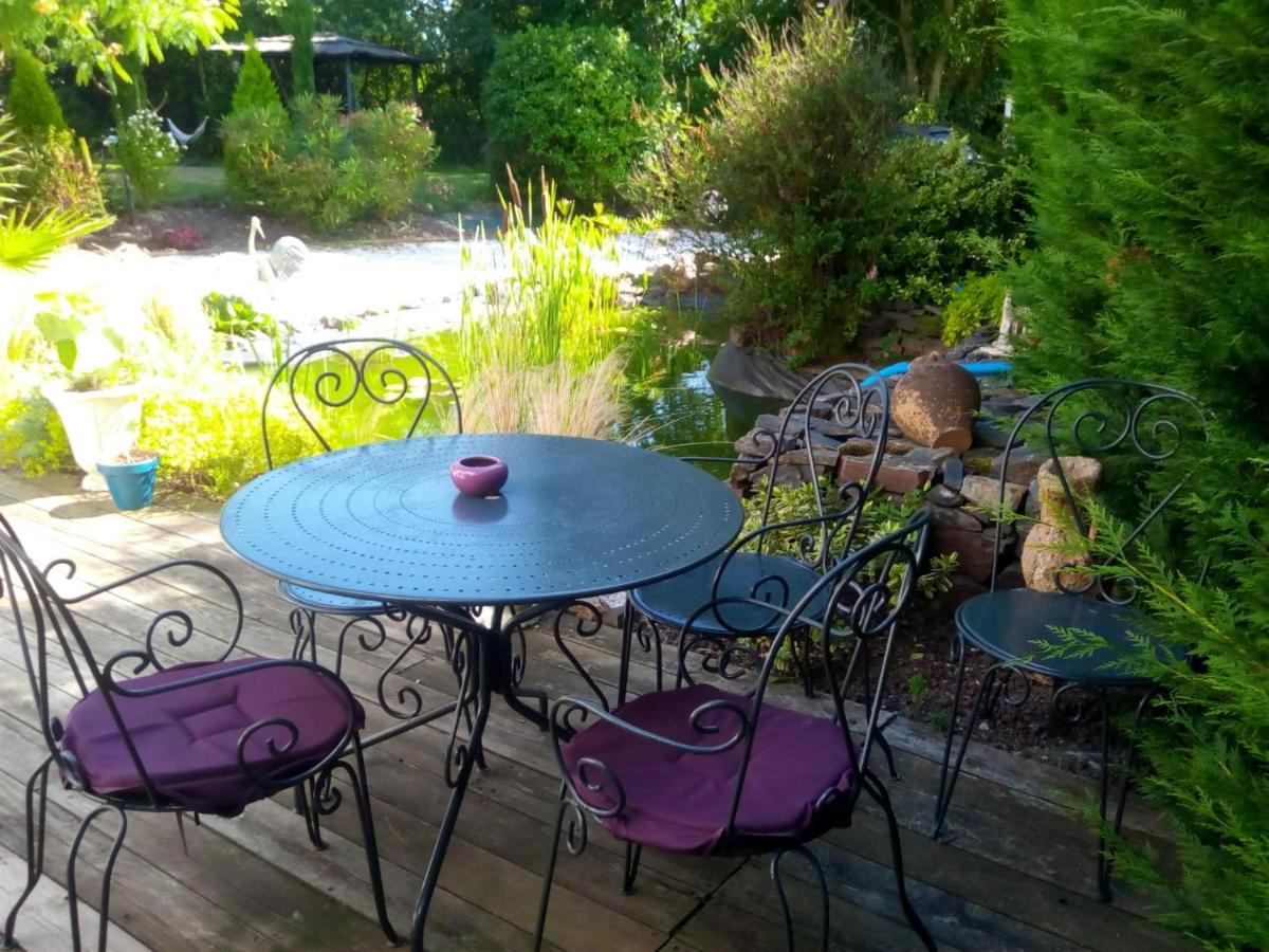 Bed and Breakfast Mas Des Vignes Piscine Chauffee Le Champ-Saint-Pere Екстер'єр фото