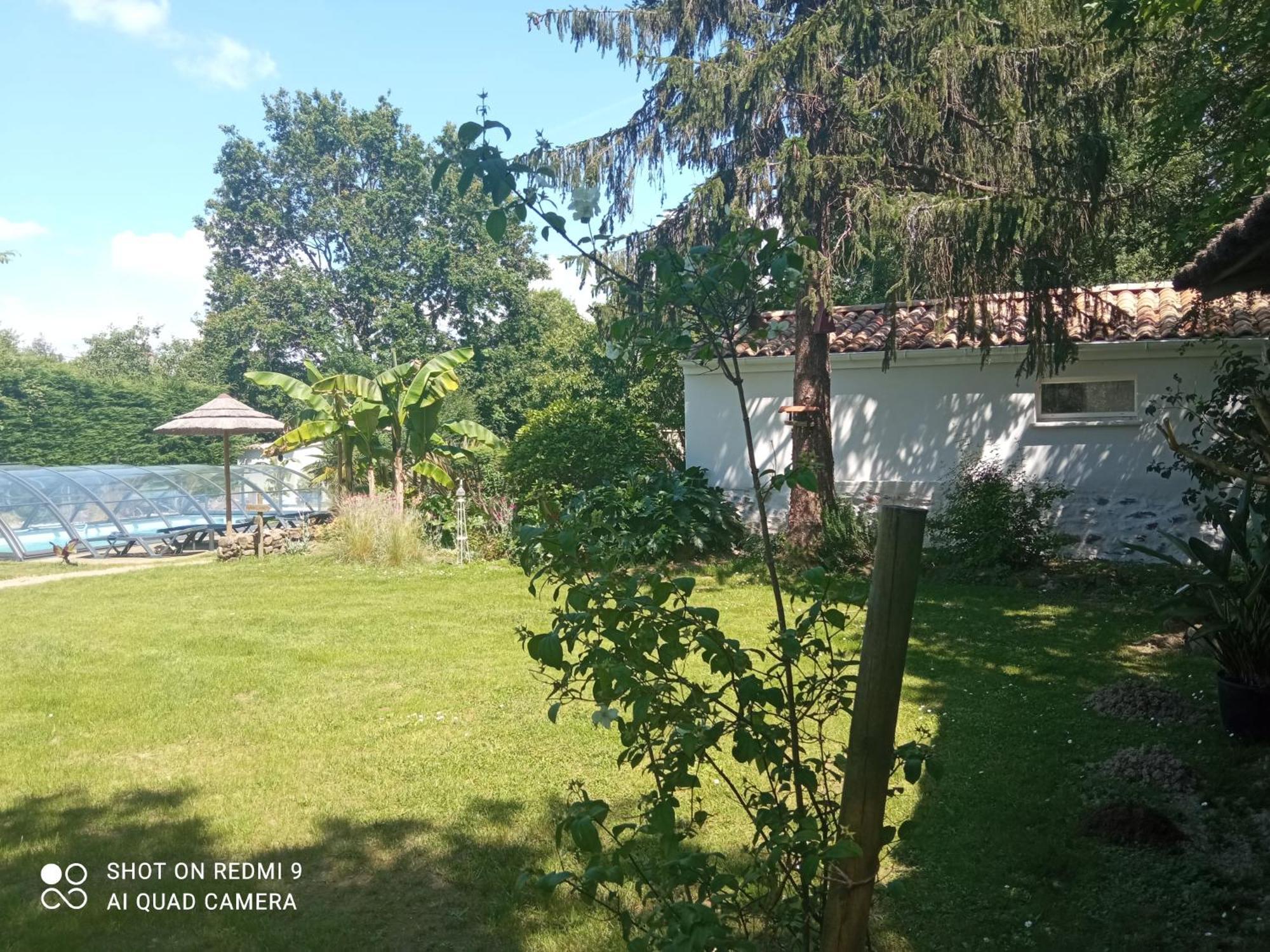 Bed and Breakfast Mas Des Vignes Piscine Chauffee Le Champ-Saint-Pere Екстер'єр фото