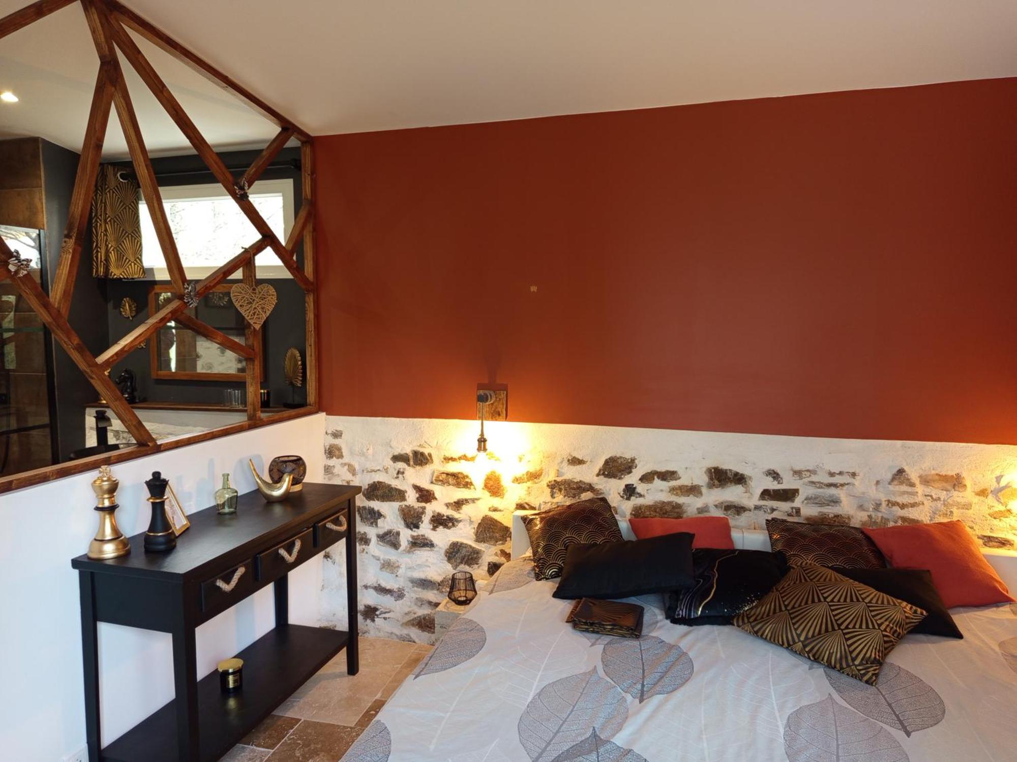 Bed and Breakfast Mas Des Vignes Piscine Chauffee Le Champ-Saint-Pere Екстер'єр фото
