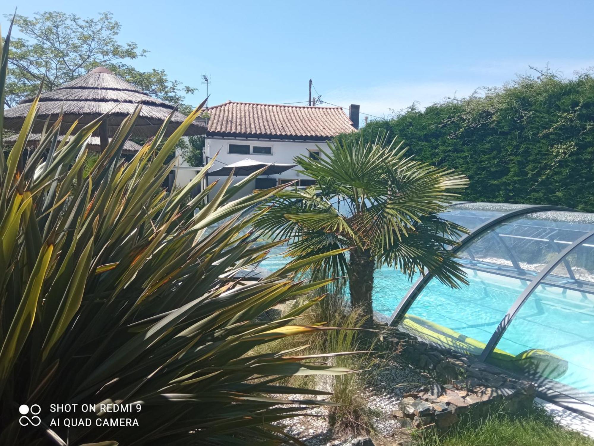 Bed and Breakfast Mas Des Vignes Piscine Chauffee Le Champ-Saint-Pere Екстер'єр фото